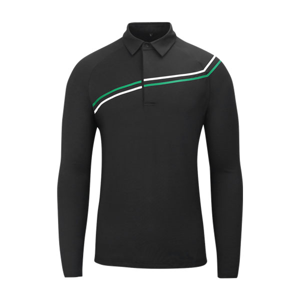 빌리버스 골프웨어 남자 긴팔티 BBLT017 기능성 카라 티셔츠