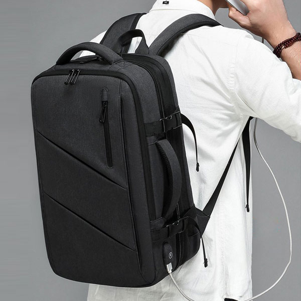 빌리버스 남자 백팩 BJI333 남성 노트북 15.6 수납가능 캐리어 결합 튼튼한 가방