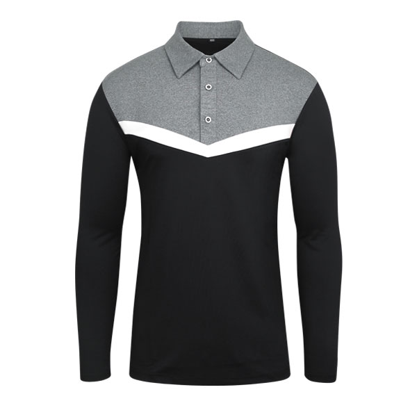 빌리버스 골프웨어 남성 카라티 스판 긴팔 티셔츠 BGLT021